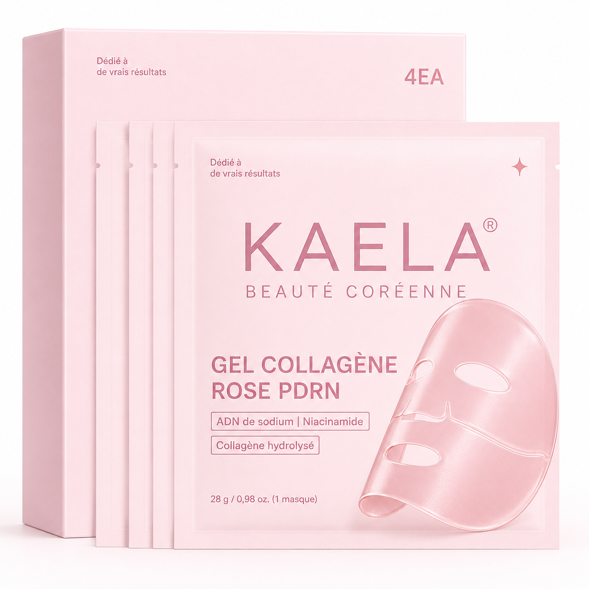 Masque collagène rose PDRN K-Beauty : l'actif qui change vraiment la peau