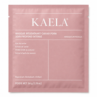 Sachet du Masque Cristal Bio-Collagène Kaela PDRN, rose poudré, 34 g
