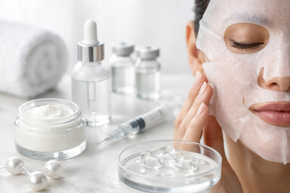 Masque bio collagène PDRN pour une peau lissée