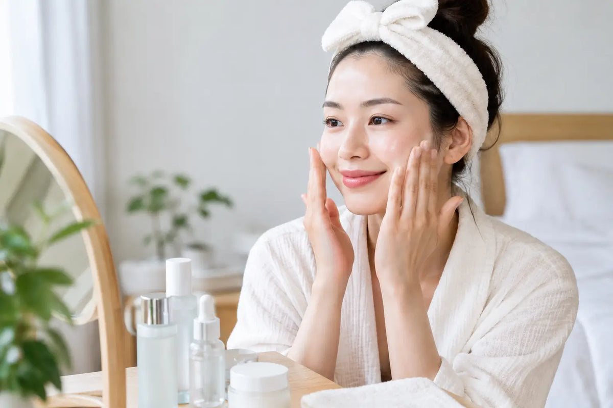 Soins coréens pour une peau lisse au réveil