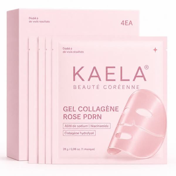 Masque au collagène rose PDRN
