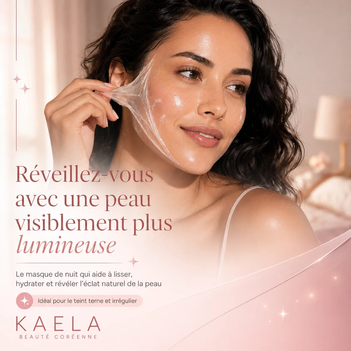 Masque de Nuit Kaela: 3X Collagène